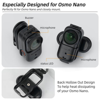 Clip para mochila Sunnylife, abrazadera para cámara de acción, rotación de 360°, montaje vertical-horizontal, inclinación de…