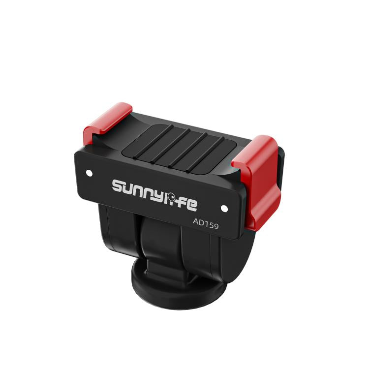 Adaptador de liberación rápida Sunnylife, interfaz de 1/4 de pulgada, adaptador para palo selfie con inclinación de 180 grad…