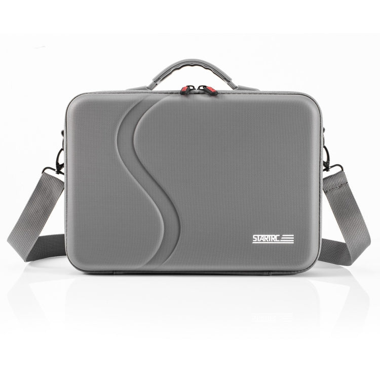 Bolso de mano portátil de PU para el hombro STARTRC para DJI Osmo Action 5 (gris oscuro) — imagen 2