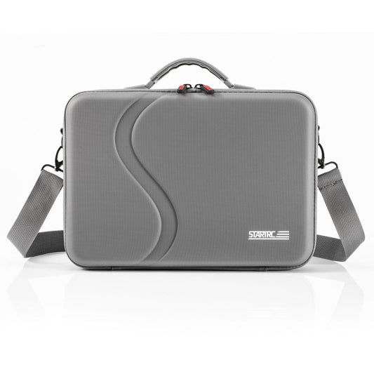 Bolso de mano portátil de PU para el hombro STARTRC para DJI Osmo Action 5 (gris oscuro) — imagen 2