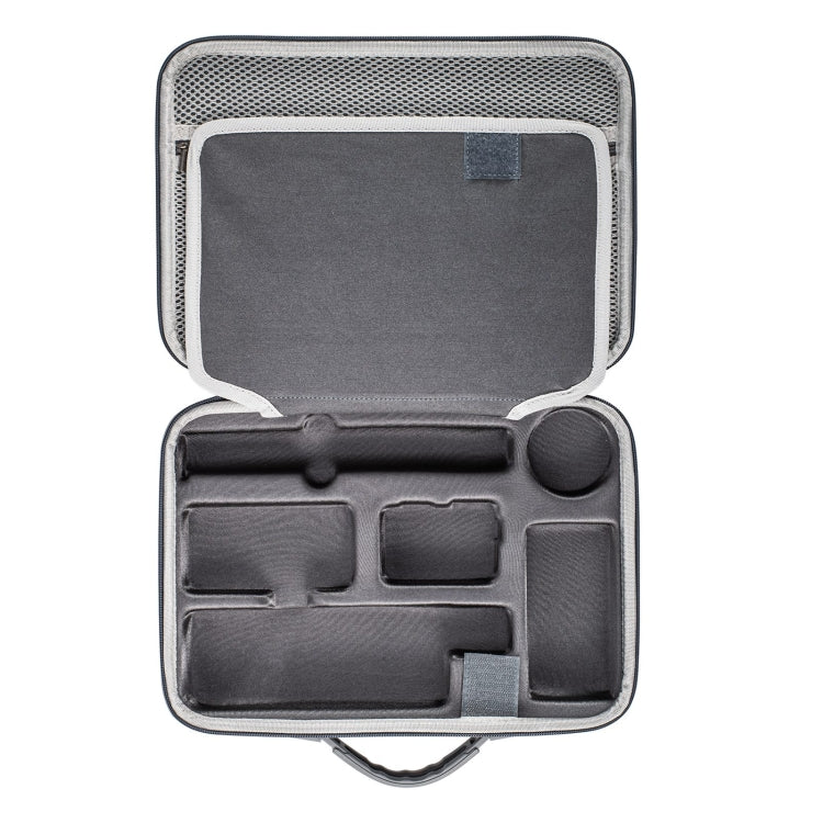 Bolso de mano portátil de PU para el hombro STARTRC para DJI Osmo Action 5 (gris oscuro) — imagen 5