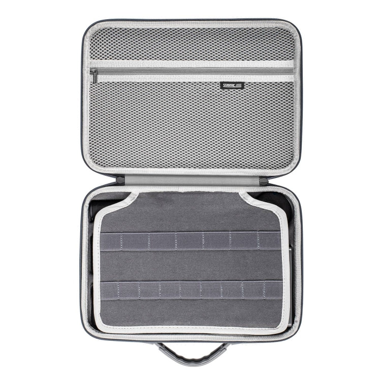 Bolso de mano portátil de PU para el hombro STARTRC para DJI Osmo Action 5 (gris oscuro) — imagen 6