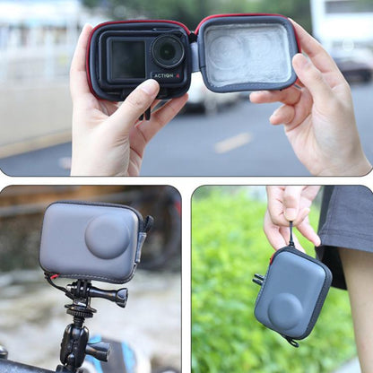 Bolsa de almacenamiento portátil de poliuretano y espuma EVA para el cuerpo de la Pro / 4 / 3 Mini para DJI Osmo Action 5 (n…