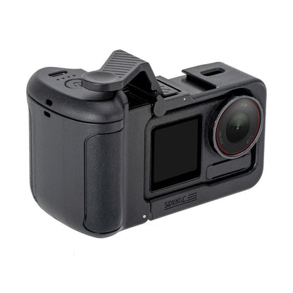 Kit de jaula con empuñadura de expansión STARTRC 3 en 1 para DJI Osmo Action 5 (negro)