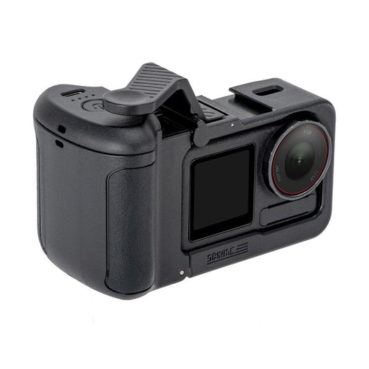 Kit de jaula con empuñadura de expansión STARTRC 3 en 1 para DJI Osmo Action 5 (negro)