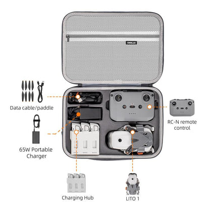 Bolso de hombro integrado (Gris) — imagen 8