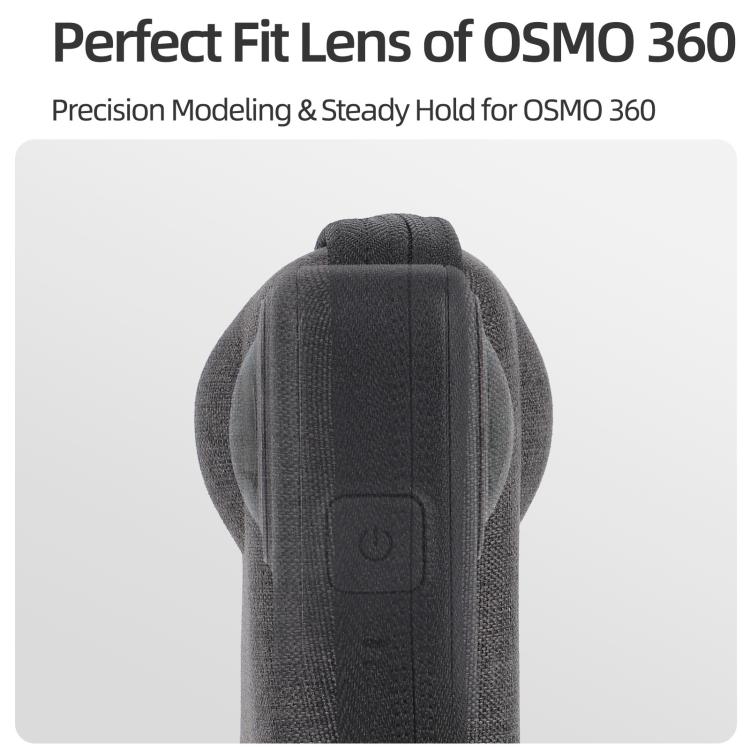 Bolsa de almacenamiento, portátil, con media cobertura para DJI Osmo 360 (gris) — imagen 5
