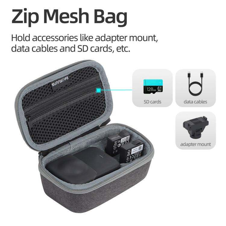 Bolsa rígida de viaje para DJI Osmo 360 (gris) — imagen 5