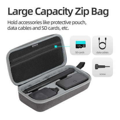 Estuche rígido de viaje con expansión para DJI Osmo 360 (gris) — imagen 5