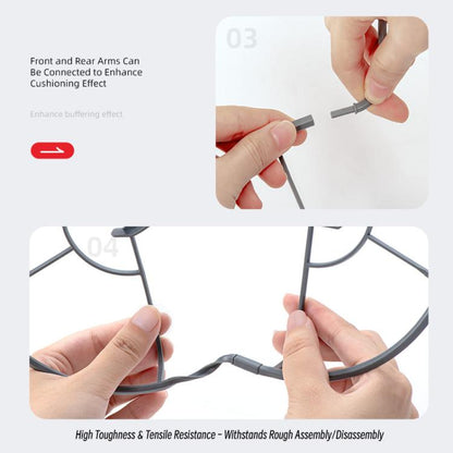 Anillo protector anticolisión para hélices de dron STARTRC para DJI Mini 5 Pro (Gris) — imagen 15