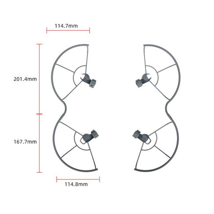 Anillo protector anticolisión para hélices de dron STARTRC para DJI Mini 5 Pro (Gris) — imagen 3