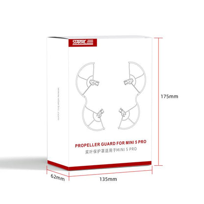 Anillo protector anticolisión para hélices de dron STARTRC para DJI Mini 5 Pro (Gris) — imagen 4