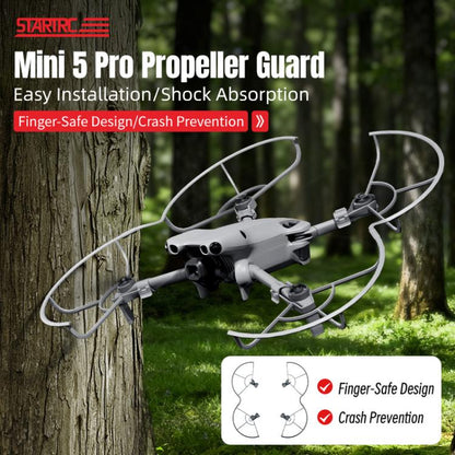 Anillo protector anticolisión para hélices de dron STARTRC para DJI Mini 5 Pro (Gris) — imagen 5