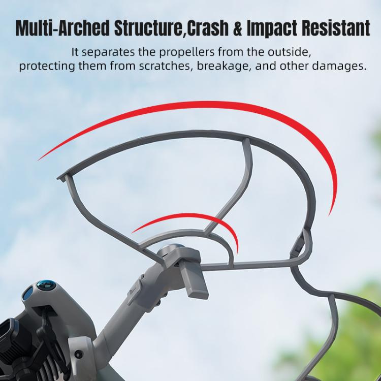 Anillo protector anticolisión para hélices de dron STARTRC para DJI Mini 5 Pro (Gris) — imagen 10