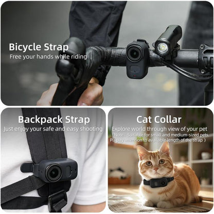 Correa de expansión para pulsera Osmo Nano Sunnylife, funda protectora de silicona, correa para mochila, correa para bicicle…