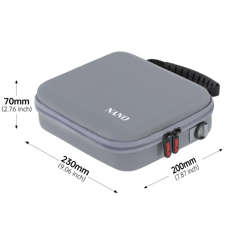 Estuche de transporte portátil y bolsa de almacenamiento multiusos (gris) — imagen 3