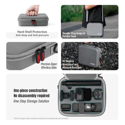 Estuche de transporte portátil y bolsa de almacenamiento multiusos (gris) — imagen 7