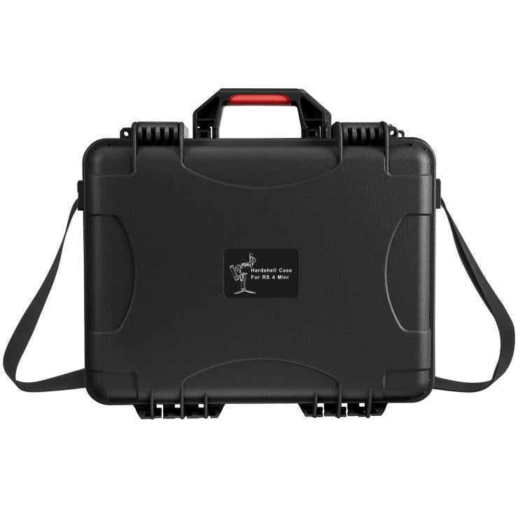 Estuche de almacenamiento portátil a prueba de golpes e impermeable para DJI RS 4 (negro)