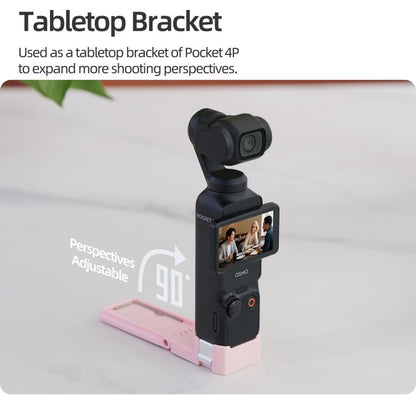 Soporte magnético de liberación rápida Sunnylife, base de mesa con ángulos ajustables para DJI Osmo Pocket (rosa) — imagen 12