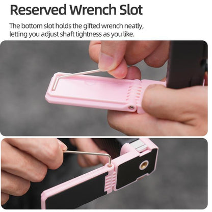 Soporte magnético de liberación rápida Sunnylife, base de mesa con ángulos ajustables para DJI Osmo Pocket (rosa) — imagen 16