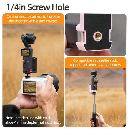 Soporte magnético de liberación rápida Sunnylife, base de mesa con ángulos ajustables para DJI Osmo Pocket (rosa) — imagen 10