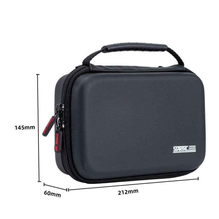 Estuche de transporte portátil STARTRC, bolsa de almacenamiento moldeada multiusos para DJI Osmo Pocket 4 (negra) — imagen 3