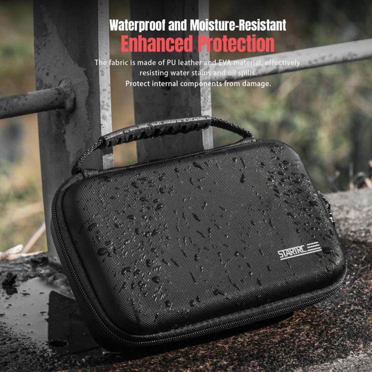 Estuche de transporte portátil STARTRC, bolsa de almacenamiento moldeada multiusos para DJI Osmo Pocket 4 (negra) — imagen 7