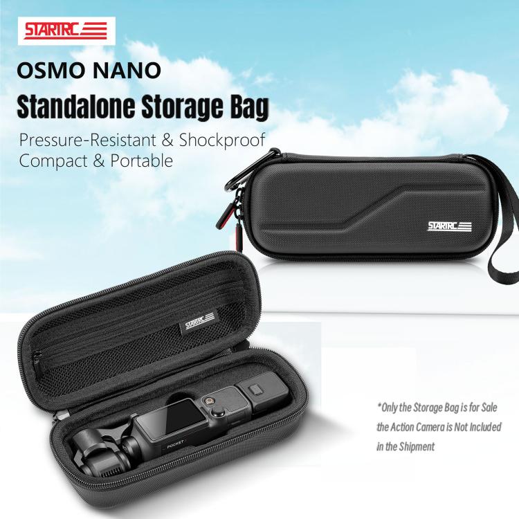 Funda de transporte portátil STARTRC para DJI Osmo Pocket 4 (negra) — imagen 4