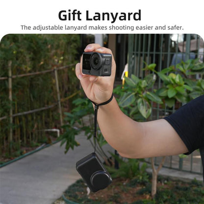 Funda Sunnylife - protectora portátil a prueba de golpes y polvo, con cordón para DJI Osmo Action 6 (negra) — imagen 11