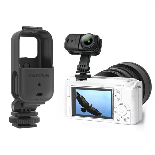 Marco Zapata fría ajustable con rotación de 360 grados, adaptador vertical-horizontal, protector, soportes de montaje, cubie…