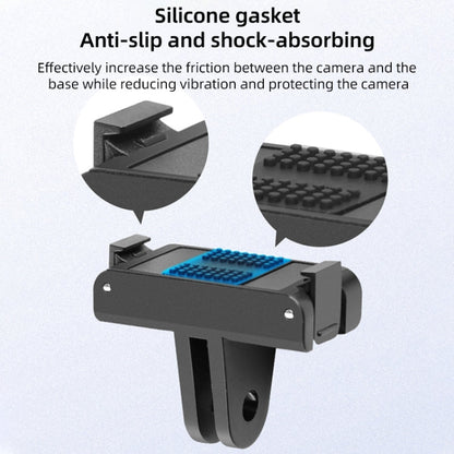 Base de liberación Adaptador de montaje de rápida magnética para DJI Osmo Action 5 (negro) — imagen 6
