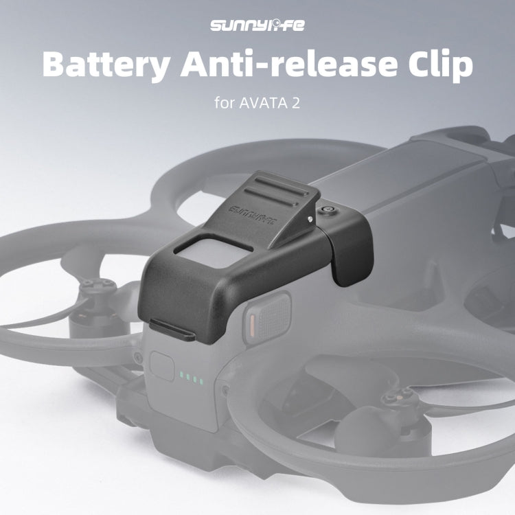 Batería Sunnylife Anti-liberación Hebilla Clip Bloqueo Anti-caída Batería Seguridad Bloqueo Hebilla Protector para DJI Avata…