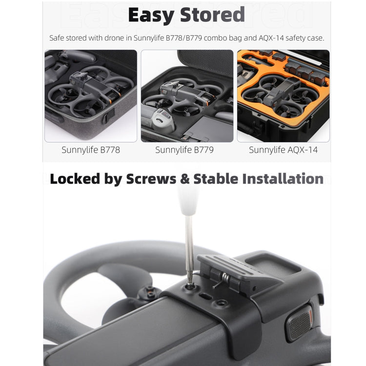 Batería Sunnylife Anti-liberación Hebilla Clip Bloqueo Anti-caída Batería Seguridad Bloqueo Hebilla Protector para DJI Avata…