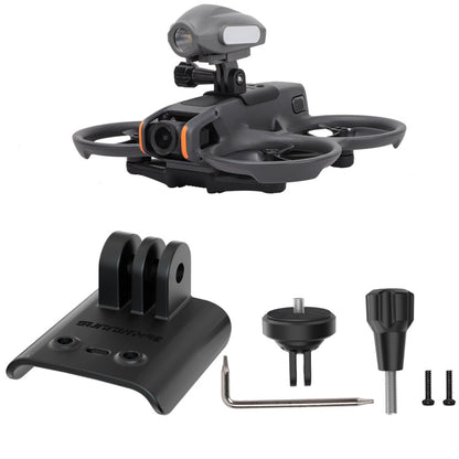 Soporte Sunnylife para cámara de acción Soporte de luz para drones para DJI Avata 2 (negro)