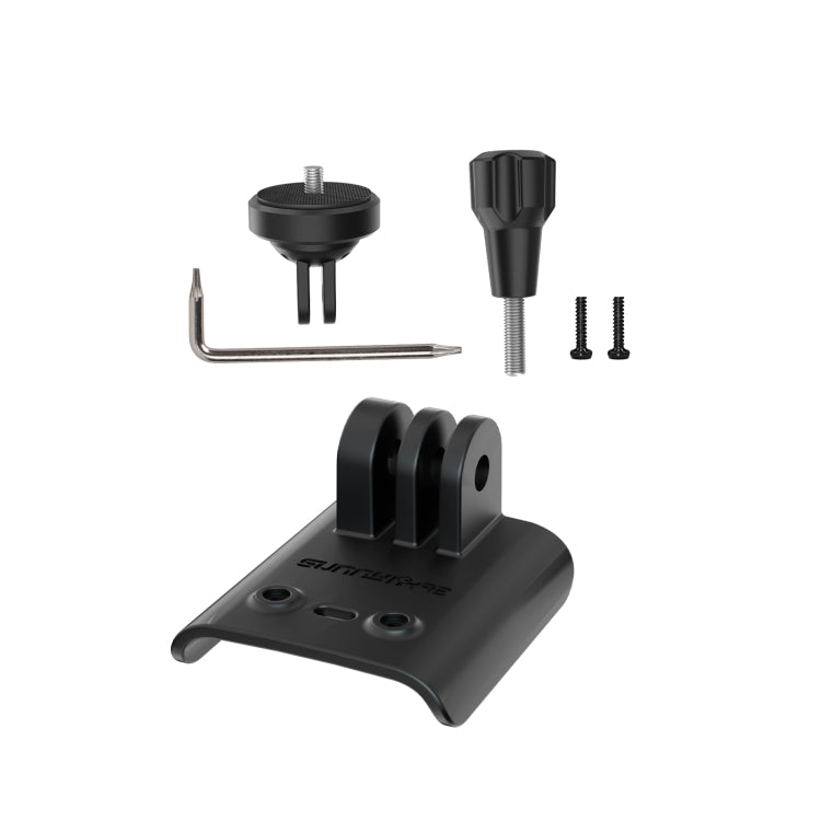 Soporte Sunnylife para cámara de acción Soporte de luz para drones para DJI Avata 2 (negro) — imagen 2
