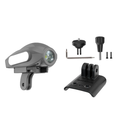 Soporte Sunnylife para cámara de acción montaje Dron soporte de luz lámpara para DJI Avata 2 (negro) — imagen 2