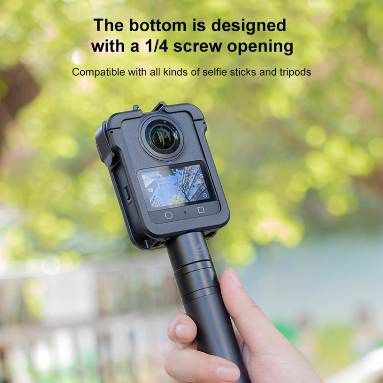 Marco de jaula de plástico para DJI Osmo 360 (negro) — imagen 4