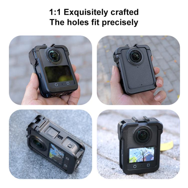 Marco de jaula de plástico para DJI Osmo 360 (negro) — imagen 6