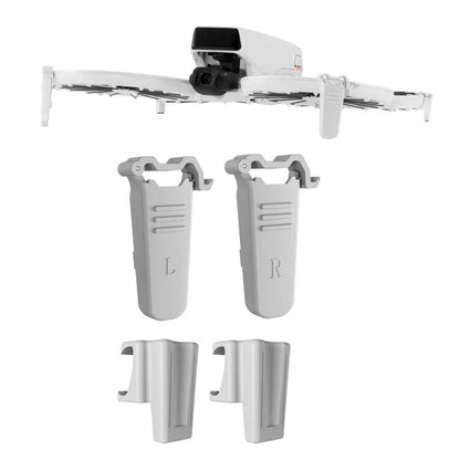 Extensiones de altura del tren de aterrizaje para dron tipo dividido STARTRC para DJI Flip (gris)