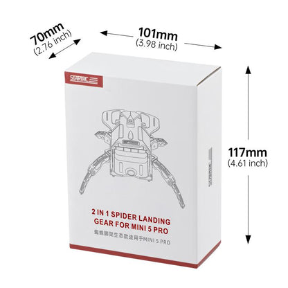 Soporte de entrenamiento de tren de aterrizaje elevado STARTRC Spider-Leg, compatible con ecosistemas para DJI Mini 5 Pro (g…