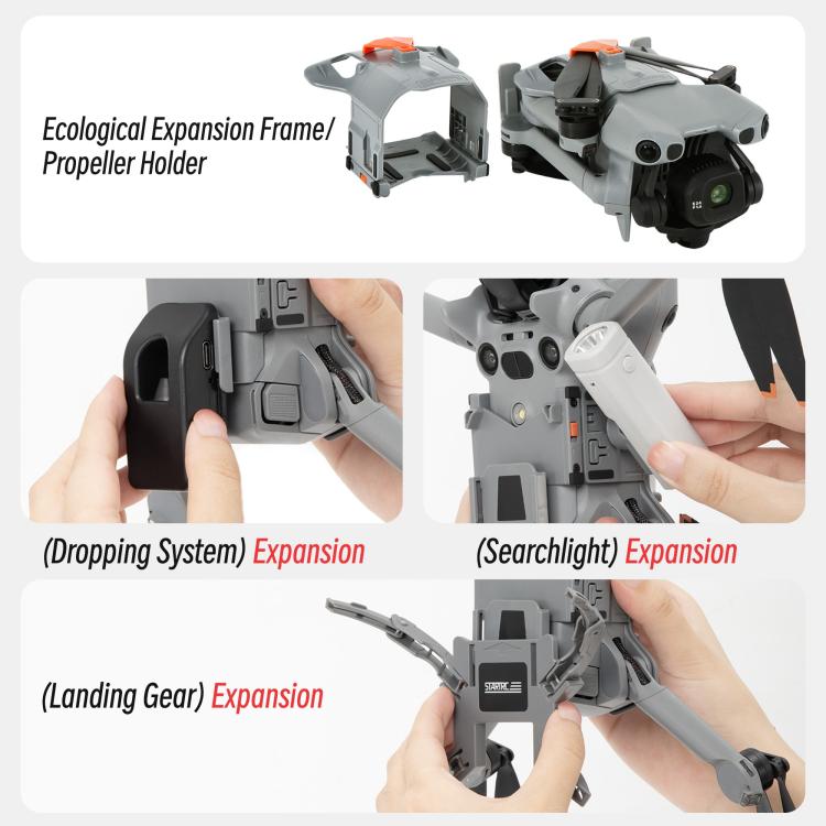 Soporte de entrenamiento de tren de aterrizaje elevado STARTRC Spider-Leg, compatible con ecosistemas para DJI Mini 5 Pro (g…