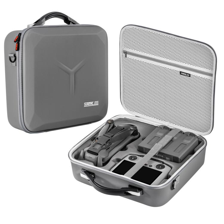 Bolso de hombro de PU STARTRC para DJI Mavic 4 Pro (gris)