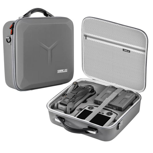 Bolso de hombro de PU STARTRC para DJI Mavic 4 Pro (gris)