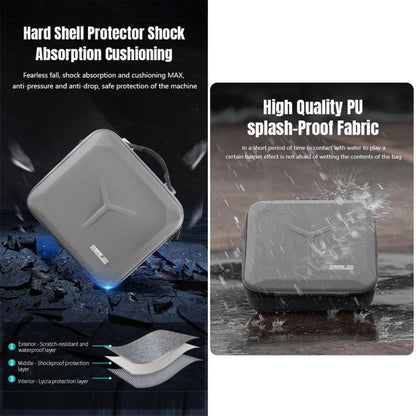 Bolso de hombro de PU STARTRC para DJI Mavic 4 Pro (gris) — imagen 8