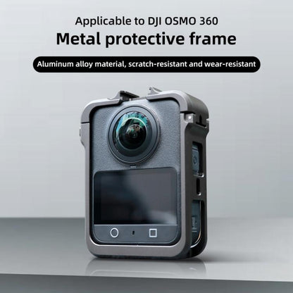Marco de expansión de jaula protectora de aleación de aluminio para DJI Osmo 360 (gris) — imagen 2