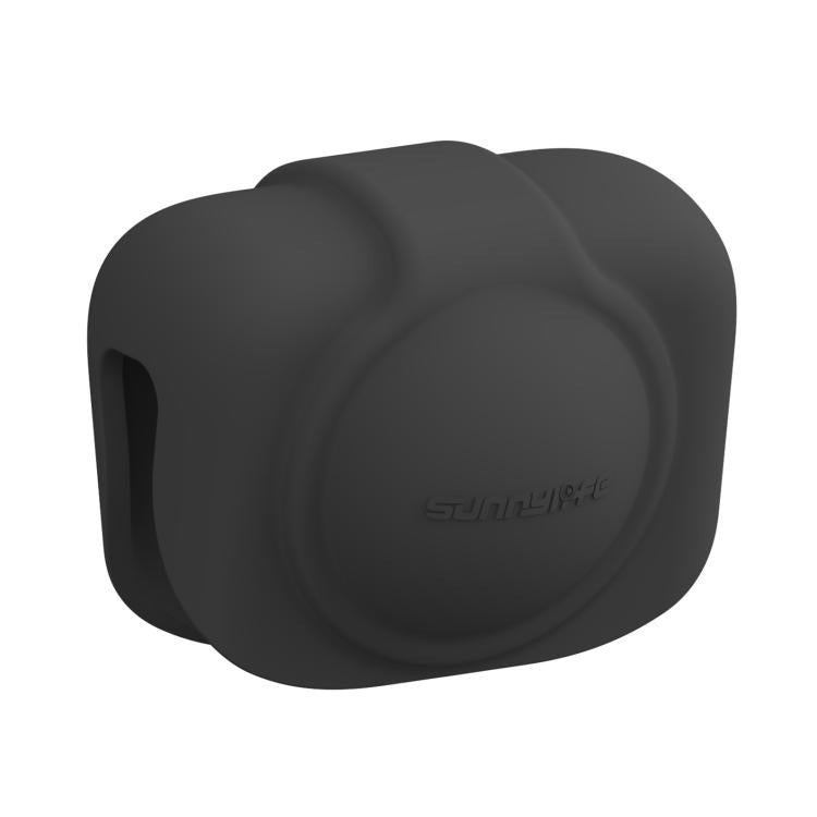 Tapa protectora de silicona para lente Sunnylife para DJI Osmo 360 (negra)