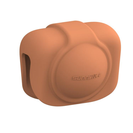 Tapa protectora de silicona para lente Sunnylife para DJI Osmo 360 (naranja)