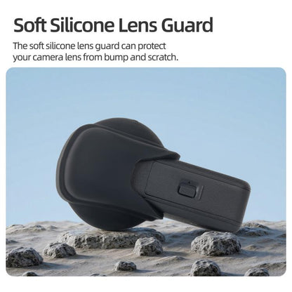 Tapa protectora de silicona para lente Sunnylife para DJI Osmo 360 (naranja) — imagen 4