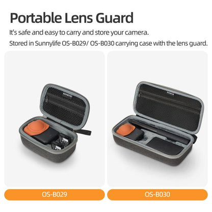 Tapa protectora de silicona para lente Sunnylife para DJI Osmo 360 (naranja) — imagen 8
