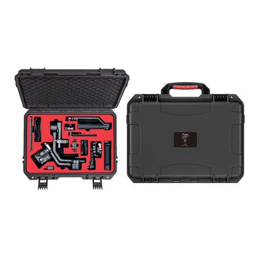 Estuche STARTRC ABS impermeable a prueba de golpes Caja de almacenamiento portátil para DJI RS 4 Pro (negro)